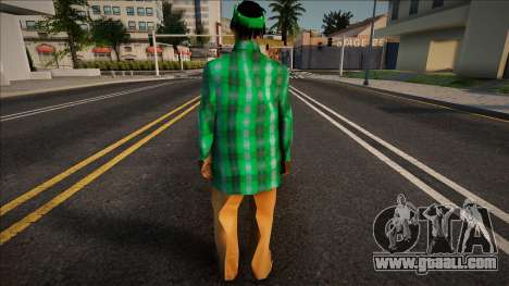Fam 2 Green Style for GTA San Andreas