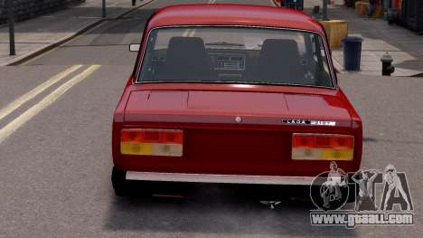 Vaz 2107 Red Style for GTA 4