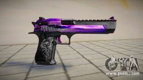 Purple Desert Eagle ver1 for GTA San Andreas