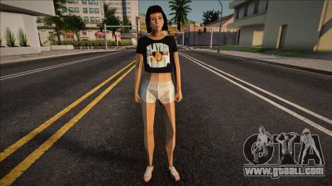 Brunette Playboy for GTA San Andreas