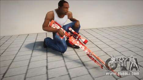 Flowers Sniper Rifle for GTA San Andreas