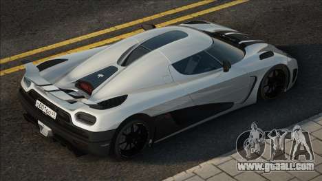Koenigsegg Agera [Black] for GTA San Andreas