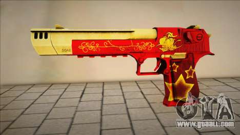 New Year Desert Eagle v2 for GTA San Andreas