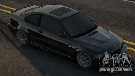 BMW M3 E46 Blak for GTA San Andreas