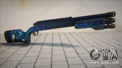 Meduza Gun Chromegun for GTA San Andreas