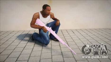 Pink Rifle for GTA San Andreas