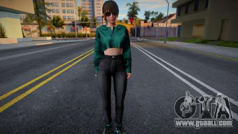 DOAXVV Nanami - Comfy High Waist Jeans v1 for GTA San Andreas