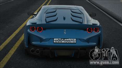 Ferarri 812 Blue for GTA San Andreas
