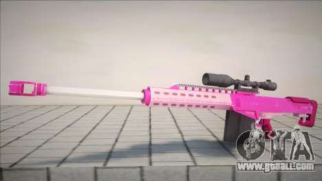 Sniper Rifle Pink for GTA San Andreas
