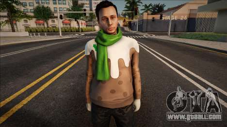 New Year Man Skin for GTA San Andreas