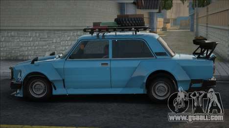 Vaz 2107 Tun Blue for GTA San Andreas