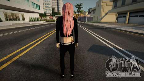 Ira girl with tattoos on her body for GTA San Andreas