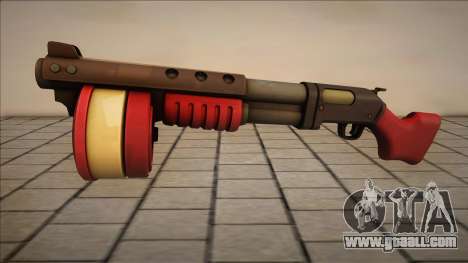 Chromegun New Gun v2 for GTA San Andreas
