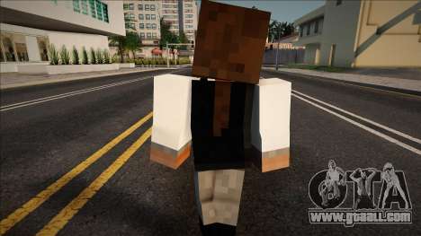 Minecraft Ped Vbfycrp for GTA San Andreas