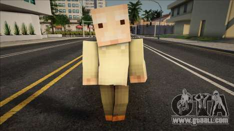 Minecraft Ped Wmost for GTA San Andreas