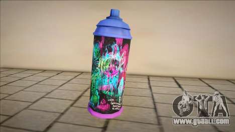 Japan Style Spraycan for GTA San Andreas
