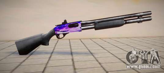 Chromegun Purple ver1 for GTA San Andreas