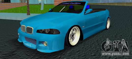 BMW M5 Cabrio for GTA Vice City
