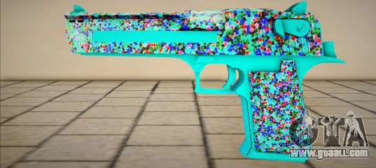 Luminescent Desert Eagle for GTA San Andreas