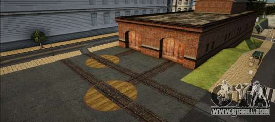 San Fierro Tram Depot Hd-textures 2024 For Gta San Andreas