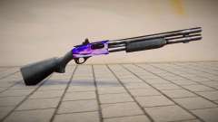 Chromegun Purple ver1 for GTA San Andreas