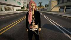 Ira girl with tattoos on her body for GTA San Andreas