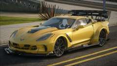 Chevrolet Corvette Yel for GTA San Andreas