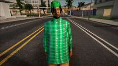 Fam 2 Green Style for GTA San Andreas