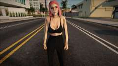 Alina in a top for GTA San Andreas