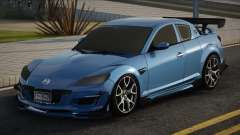 Mazda RX7 Blue for GTA San Andreas