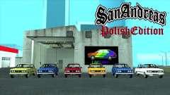 SanAndreasPolishEdition v 0.0.5 for GTA San Andreas