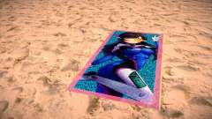 Beach towel textures for GTA San Andreas
