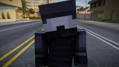 Minecraft Ped SWAT for GTA San Andreas