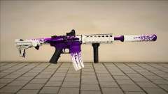 Purple M4 [v1] for GTA San Andreas