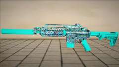 Luminescent AK-47 for GTA San Andreas