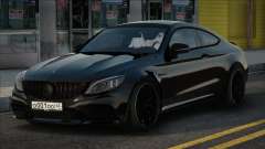 Mercedes-Benz C63s Coupe AMG [Black] for GTA San Andreas
