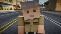 Minecraft Ped Dsher for GTA San Andreas