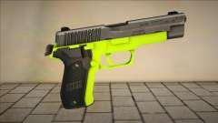 Green Colt45 weapon for GTA San Andreas
