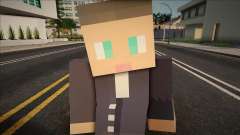 Minecraft Ped Wfybu for GTA San Andreas