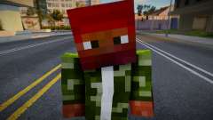 Minecraft Ped Emmet for GTA San Andreas