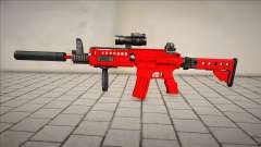 Red Gun Elite M4 for GTA San Andreas