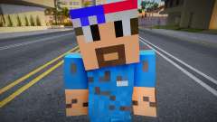 Minecraft Ped Jethro for GTA San Andreas