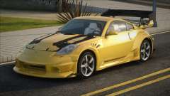 Nissan 350Z Yellow for GTA San Andreas