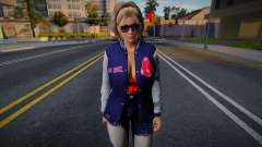 DOAXVV Helena Douglas - Varsity Jacket Boston Re for GTA San Andreas
