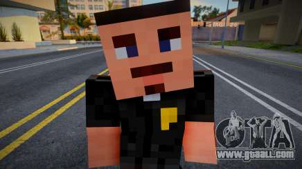 Minecraft Ped Hernandez for GTA San Andreas
