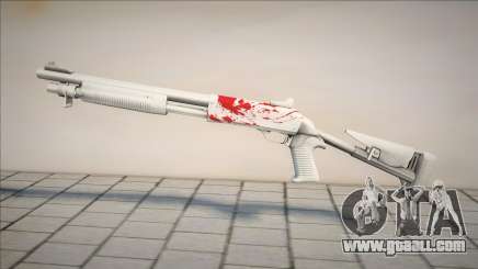Blood Chromegun for GTA San Andreas