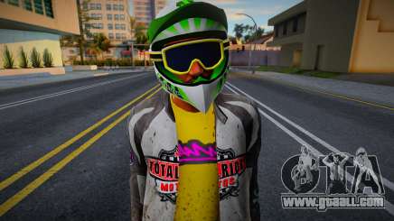 Motocross GTA 5 Skin v9 for GTA San Andreas