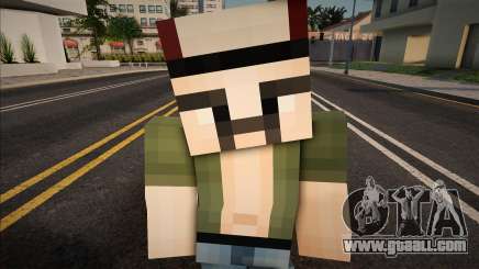 Minecraft Ped Swmotr for GTA San Andreas