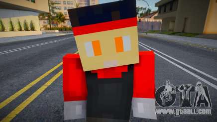 Minecraft Ped Wfyburg for GTA San Andreas