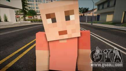 Minecraft Ped Hmogar for GTA San Andreas